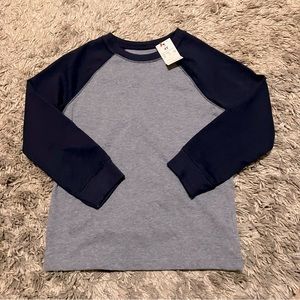 NWT Cat and Jack Boys 2 Toned Long Sleeve